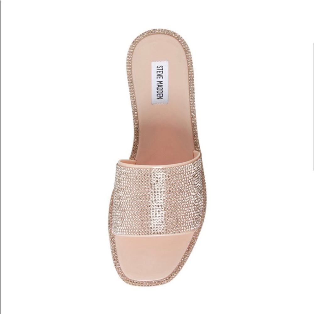 BRAND NEW STEVE MADDEN JACELYN NUDE SANDALS 7
